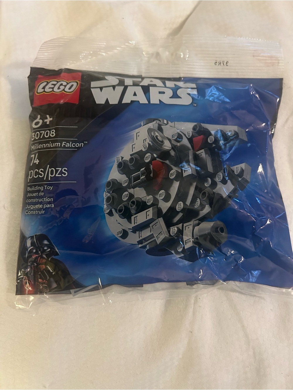 Unopened, brand new Lego Star Wars Millennium Falcon Mini Build - Gray, Black